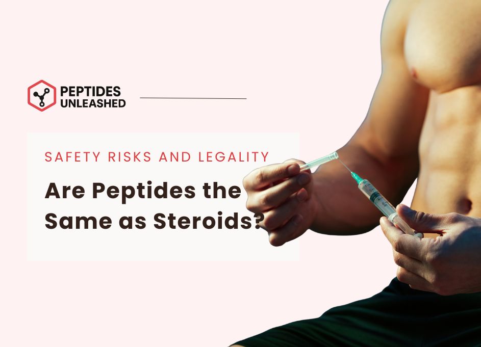 Are Peptides the Same as Steroids