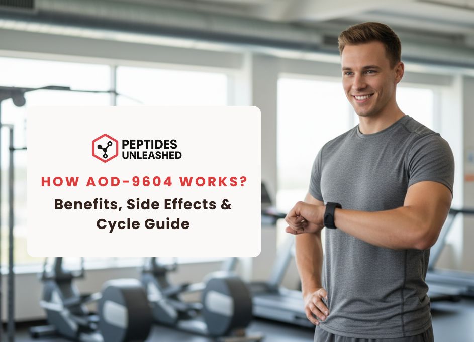 How AOD-9604 Peptide Works Benefits, Side Effects & Cycle Guide