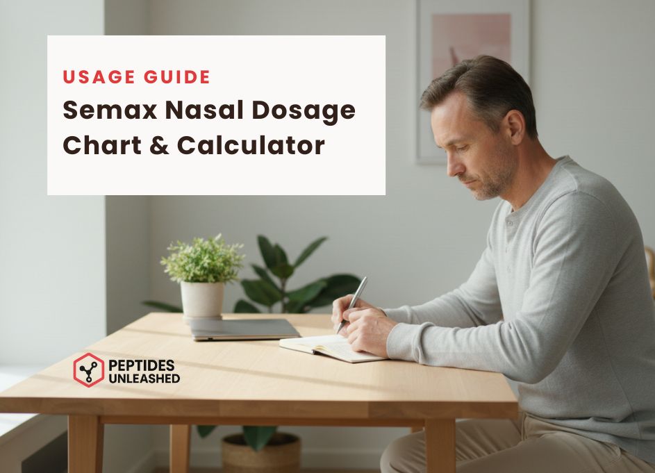 Semax Nasal Dosage Chart & Calculator