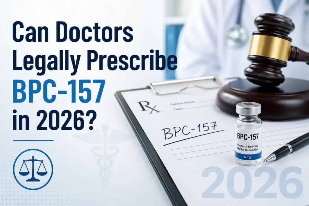Can Doctors Legally Prescribe BPC-157