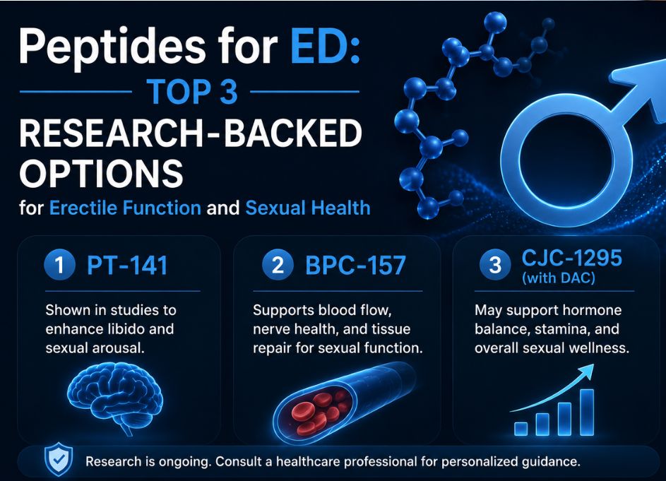 Peptides for ED
