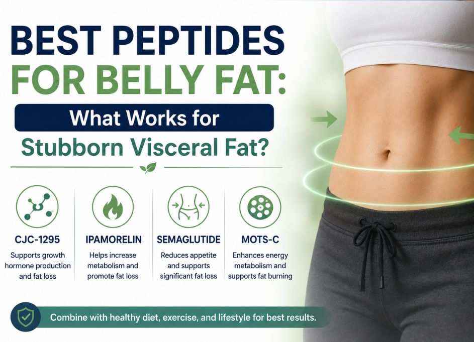 Best Peptides for Belly Fat What Works for Stubborn Visceral Fat