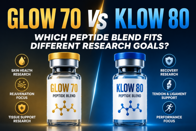 glow 70 vs klow 80 My Experience with GLOW/KLOW Peptide Cycle Results Doctor Reacts to Most Powerful